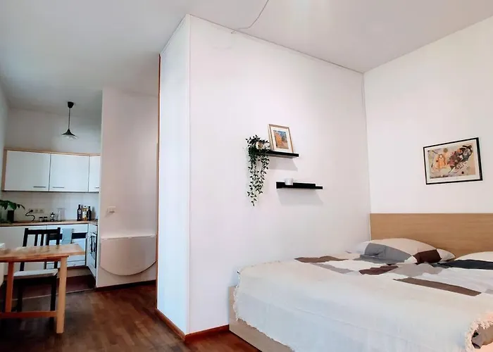 Modern Studio08 With Big Balcony In The Neustadt *