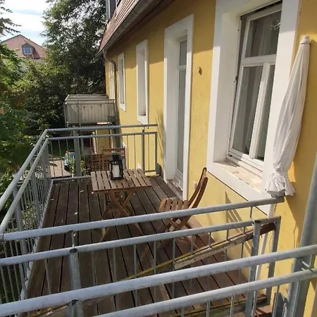 Modern Studio08 With Big Balcony In The Neustadt * Dresde